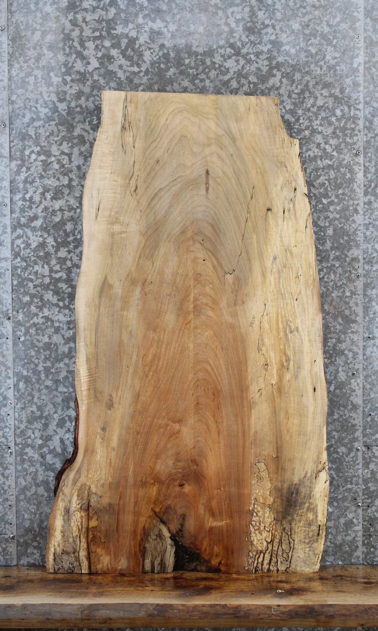 Live Edge Maple Console Table Top Slab 42153