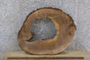 Thumbnail for Black Walnut Round Cut Live Edge Rustic Coffee Table Top Slab 42170