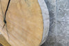 Thumbnail for 2- Live Edge Round Cut Ash Split Board/Table Top Slabs 42247