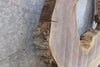 Thumbnail for Round Cut Black Walnut Live Edge Epoxy Project/Table Top Slab 42276