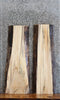 Thumbnail for 2- Spalted Maple Live Edge Side Table Tops/Wall Shelves 4285-4286