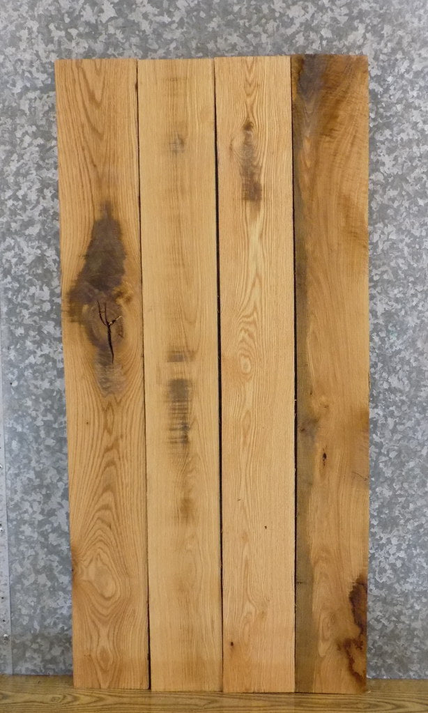 4- White Oak Salvaged Lumber Boards/Wall/Book Shelf Slabs 43407-43408