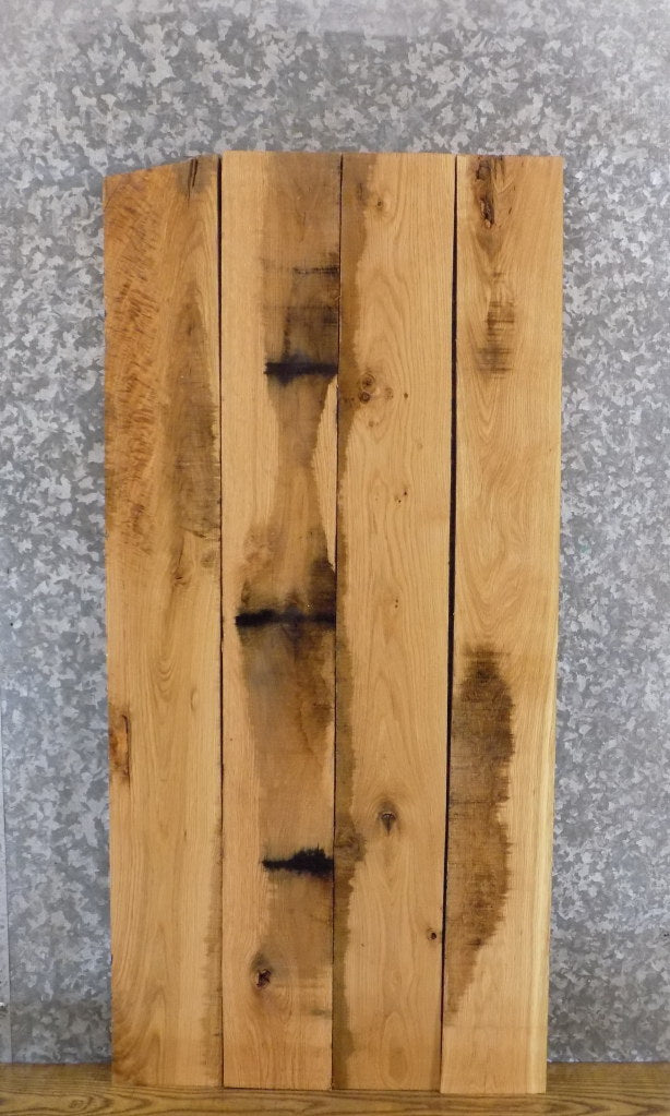 4- Kiln Dried Reclaimed White Oak Lumber Pack/Wall/Book Shelves 43447-43448