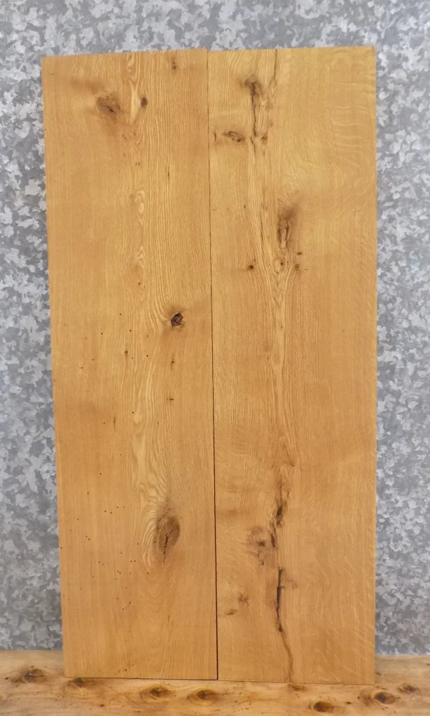 2- Live Edge White Oak Lumber Pack/Wall Shelf Slabs 43820-43821