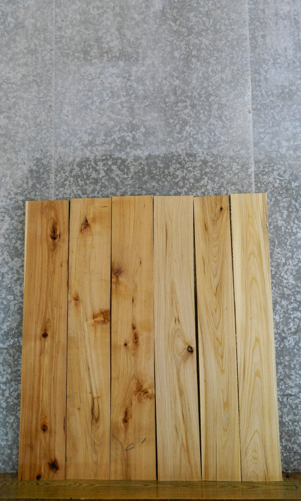 6- Kiln Dried Salvaged Hickory Craft Pack/Lumber Boards 43843-43844