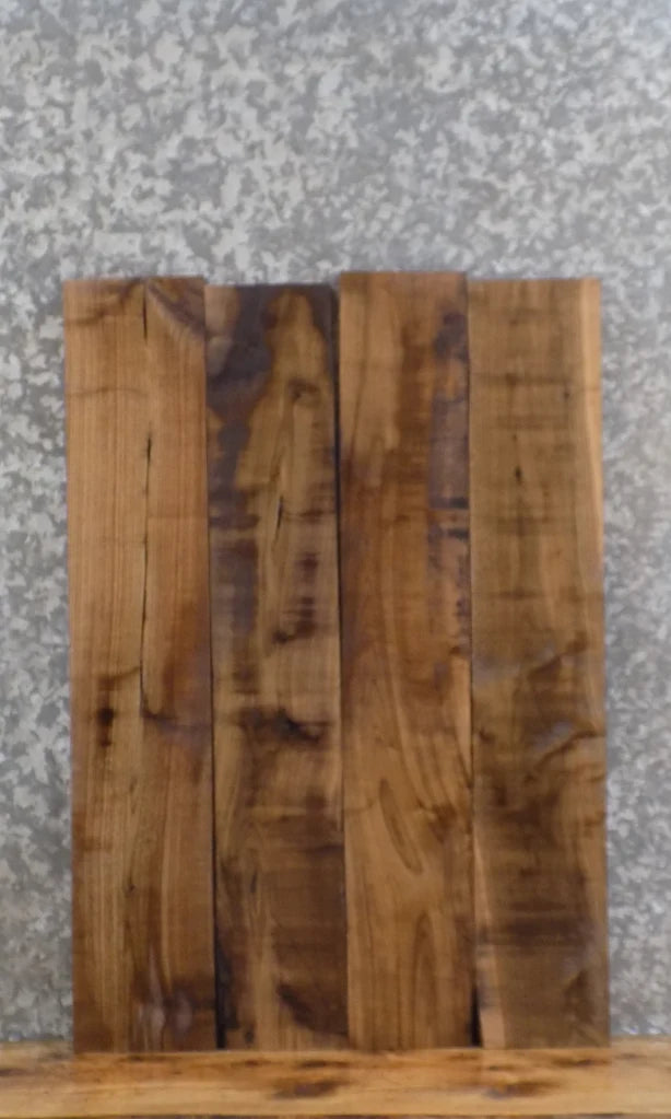 4- Kiln Dried Black Walnut Reclaimed Craftwood/Lumber Boards 44057