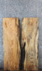 Thumbnail for 2- Bookmatched Live Edge Locust Dining Table Top Slabs 4466-4467