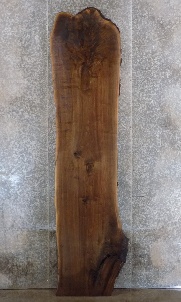 Black Walnut Live Edge Reclaimed Bar/Table Top Wood Slab 45053