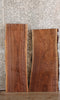 Thumbnail for 2- Black Walnut Natural Edge Side Table Tops/Wall Shelves 4753-4754