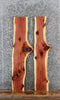 Thumbnail for 2- Natural Edge Red Cedar Slab Wall Shelves 4863-4864