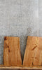 Thumbnail for 2- Bookmatched Maple Live Edge End Table Tops/Taxidermy Slabs 4984-4985