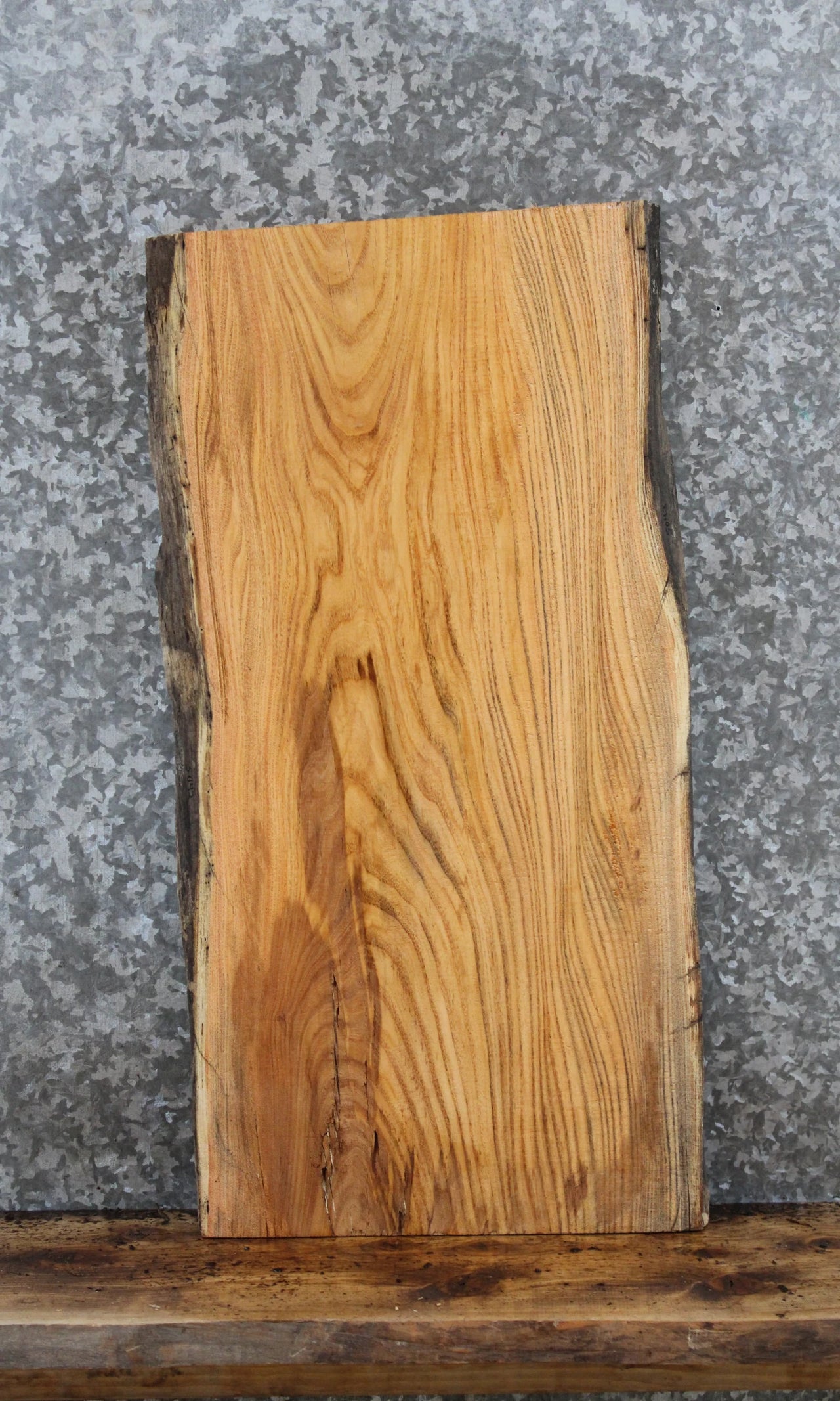 Live Edge Red Oak End Table Top Slab 5042