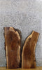 Thumbnail for 2- Live Edge Bark Black Walnut DIY Charcuterie Boards/Slabs 5090-5091