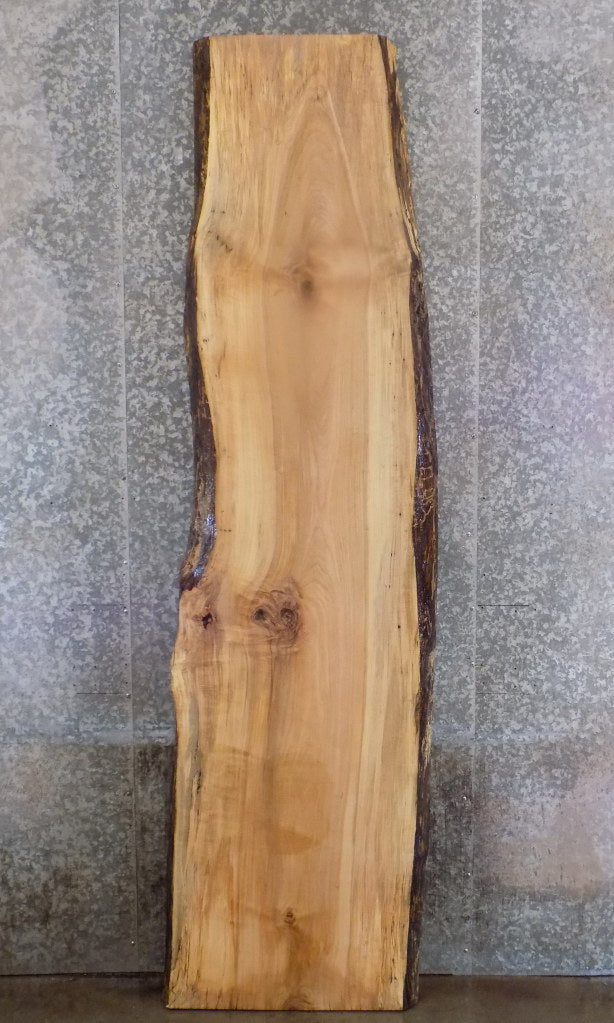 Salvaged Live Edge Maple Bar/Table Top Wood Slab 51