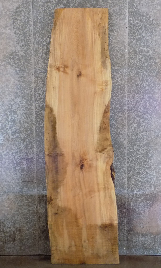 Salvaged Live Edge Maple Bar/Table Top Wood Slab 51