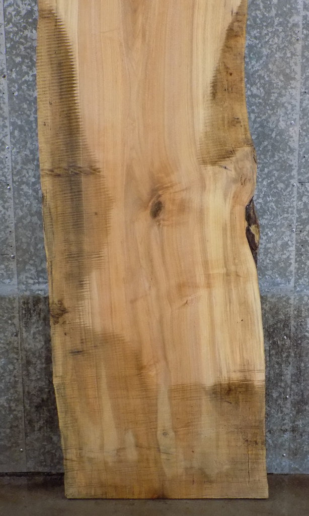 Salvaged Live Edge Maple Bar/Table Top Wood Slab 51