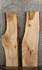 Thumbnail for 2- Live Edge Maple Wood Slab Side Table/Wall Shelves 600,602