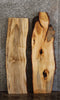 Thumbnail for 2- Live Edge Maple Wood Slab Side Table/Wall Shelves 608-609