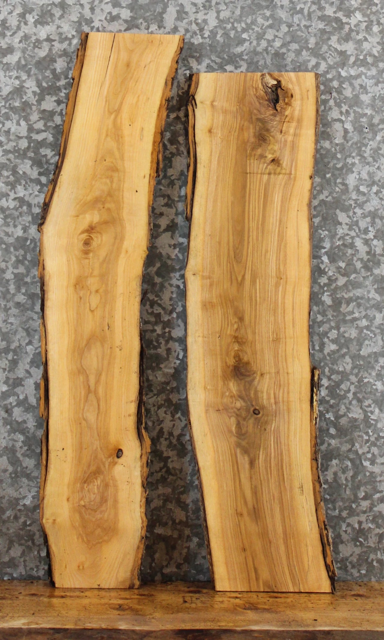 2- Live Edge Ash Charcuterie Boards 699-700