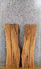 Thumbnail for 2- Live Edge Rustic Red Oak Bookmatched Side Table Top Slabs 7024-7025