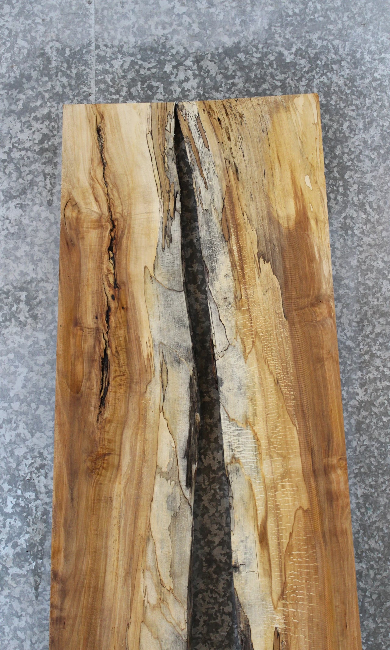 2- Live Edge Maple Conference Table Top Slabs 795-796