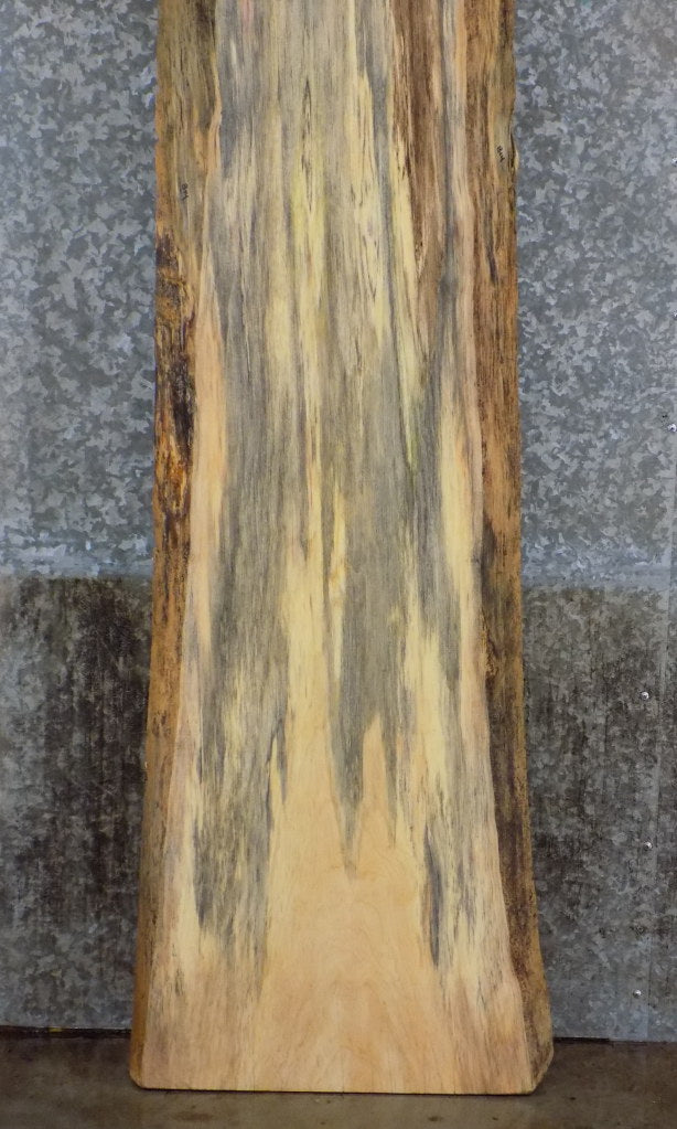 Natural Edge Rustic Spalted Pine Bar/Sofa Table Top Slab 814