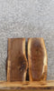 Thumbnail for 2- Live Edge Black Walnut Wall Shelve/Taxidermy Mount Slabs 8182-8183