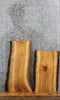 Thumbnail for 2- Oak Live Edge Charcuterie Slabs/Taxidermy Boards 8355-8356