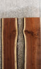 Thumbnail for 2- Black Walnut Bookmatched Live Edge Table Set 873-874