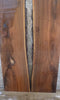 Thumbnail for 2- Live Edge Black Walnut Bookmatched Conference Table Top Slabs 956-957