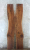 Thumbnail for 2- Bookmatched Live Edge Black Walnut River Table Top Slabs 976-977