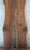 Thumbnail for 2- Bookmatched Live Edge Black Walnut River Table Top Slabs 976-977