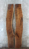 Thumbnail for 2- Bookmatched Live Edge Black Walnut River Table Top Slabs 976-977