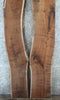 Thumbnail for 2- Bookmatched Live Edge Black Walnut River Table Top Slabs 976-977