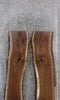 Thumbnail for 2- Live Edge Black Walnut Bookmatched Pond/River Table Top Slabs 978-979