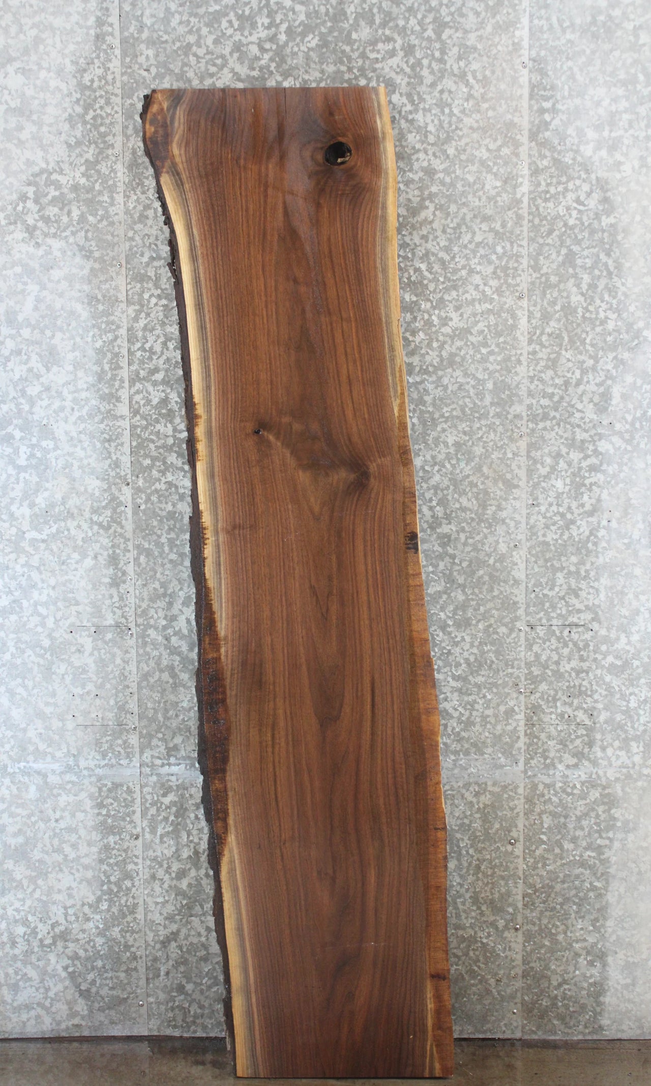 Live Edge Black Walnut Bar Top Slab 994