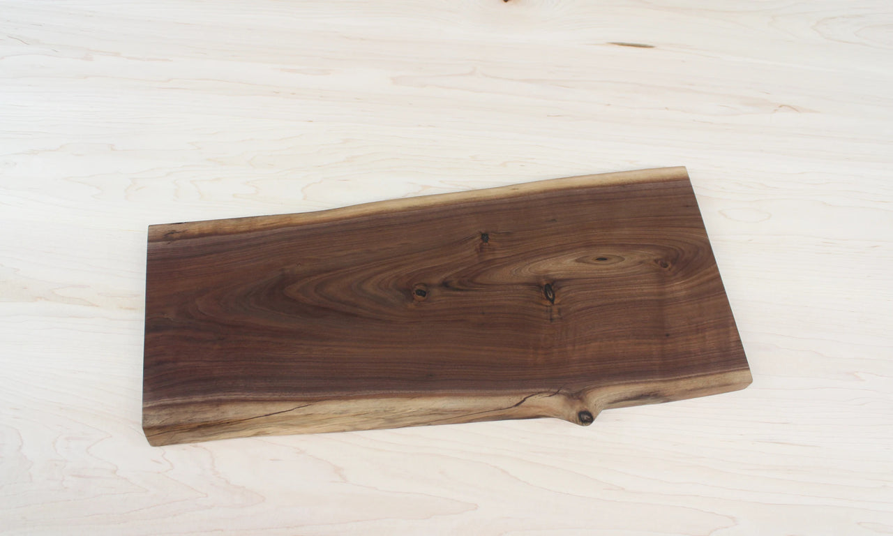 Live Edge Black Walnut Charcuterie Board Slab 5