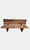 Thumbnail for Custom Built Sculpted Live Edge Bench with Back