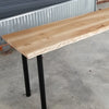 Thumbnail for Wooden Office Desk Top, Live Edge, Countertop, Rustic Lumber Tabletop