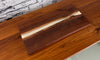 Thumbnail for Live Edge Finished Black Walnut Charcuterie Board w/ Silvery White Epoxy