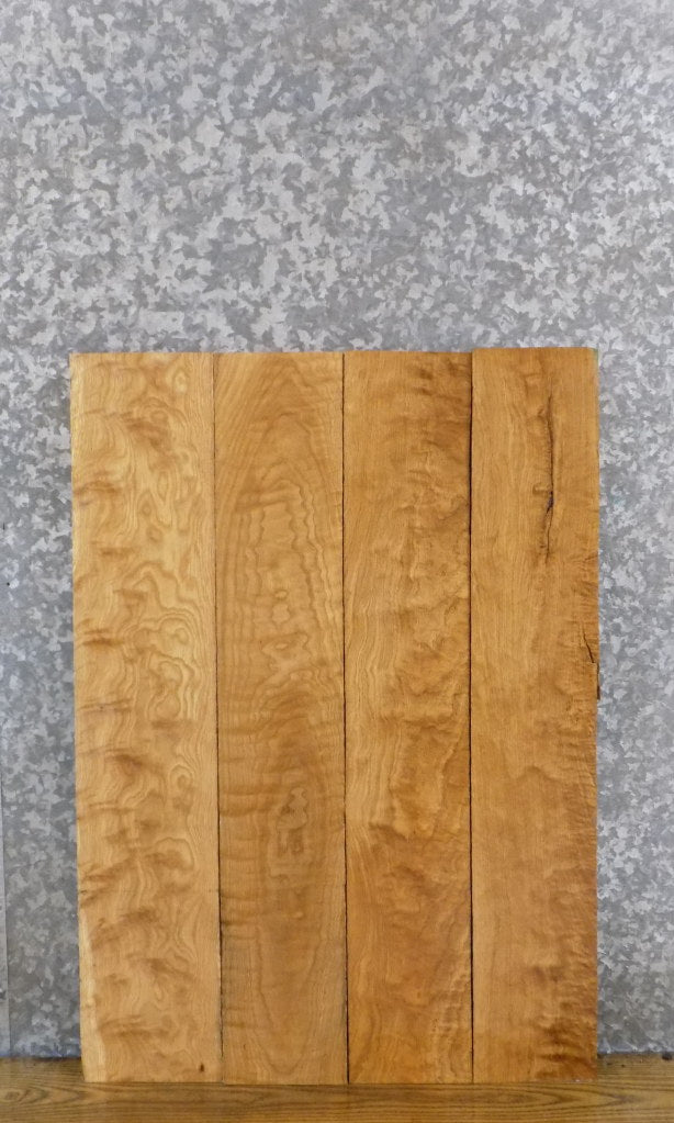4- White Oak Kiln Dried Rustic Figured Craft Pack/Lumber Boards 11081-11082