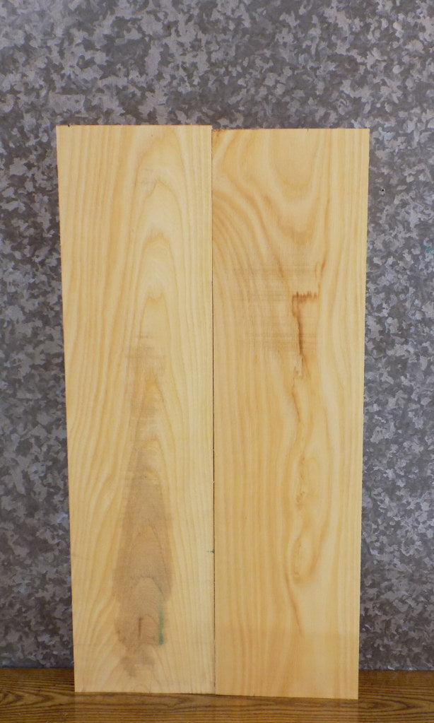 2- Rustic Hackberry Kiln Dried Lumber Boards/Wood Shelf Slabs 11557