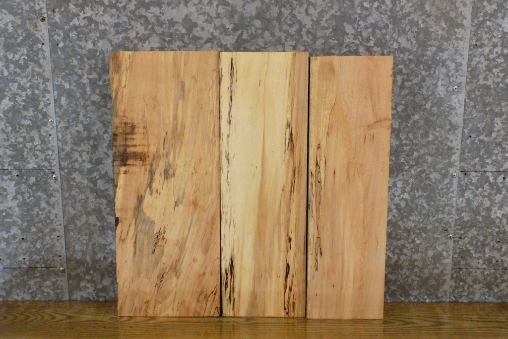 3- Maple Salvaged Kiln Dried Craft Pack/Lumber Boards 13774