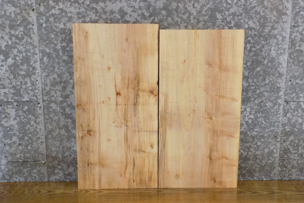 2- Maple Kiln Dried Rustic Lumber Boards/Craft Pack/Shelf Slabs 13795