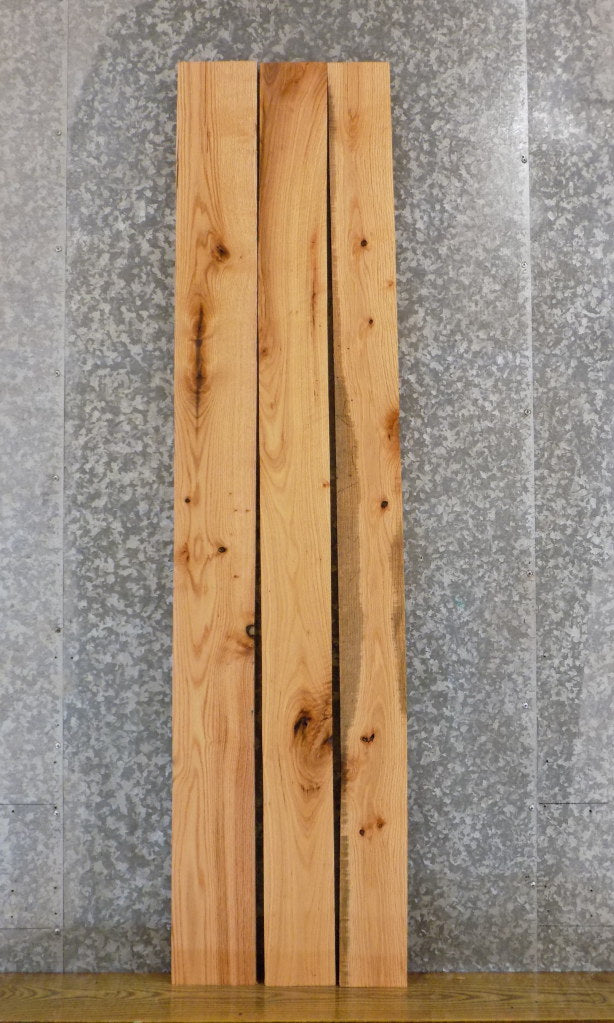 3- Kiln Dried Red Oak Salvaged Lumber Boards/Wall Shelf Slabs 30554