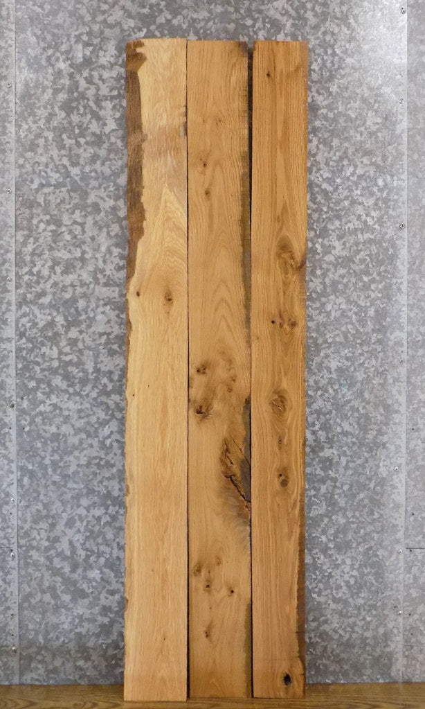 3- White/Red Oak Kiln Dried Rustic Lumber Pack/Wood Shelves 32872