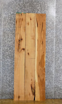 Thumbnail for 3- Salvaged Hickory Kiln Dried Lumber Boards/Wall Shelf Slabs 33014