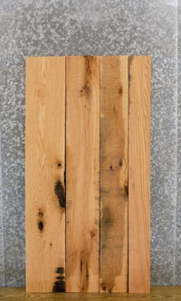 Thumbnail for 4- Rustic Red Oak Lumber Boards/Wall/Book Shelf Wood Slabs 41584