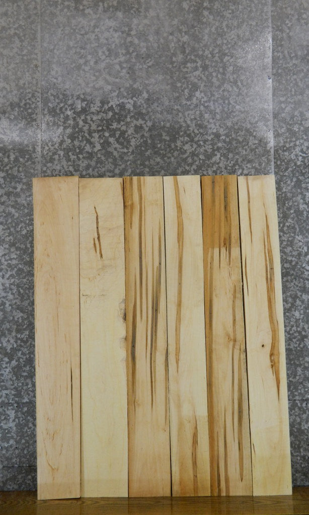 6- Kiln Dried Ambrosia Maple Rustic Craft Pack/Lumber Boards 43223-43224