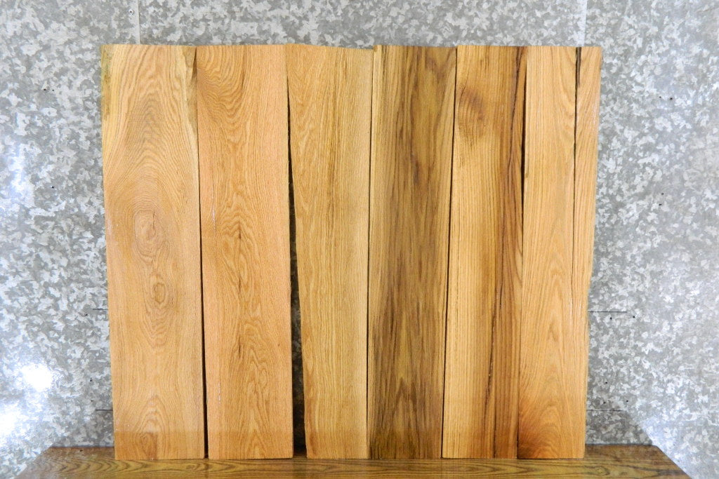 6- Reclaimed Kiln Dried Red Oak Craft Pack/Lumber Boards 43796-43797